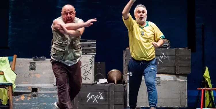 Moment de l'espectacle 'Ni rastre de qui vam ser' | Cedida